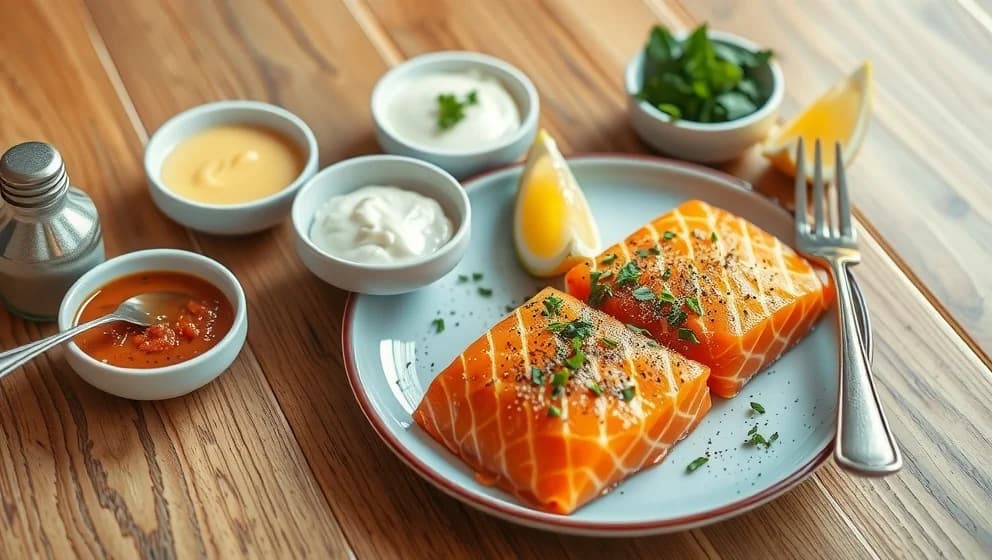 Bästa sås till varmrökt lax