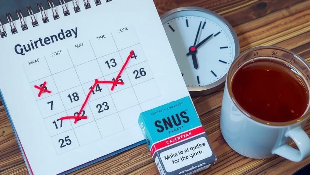 Hur lång tid tar det att sluta snusa